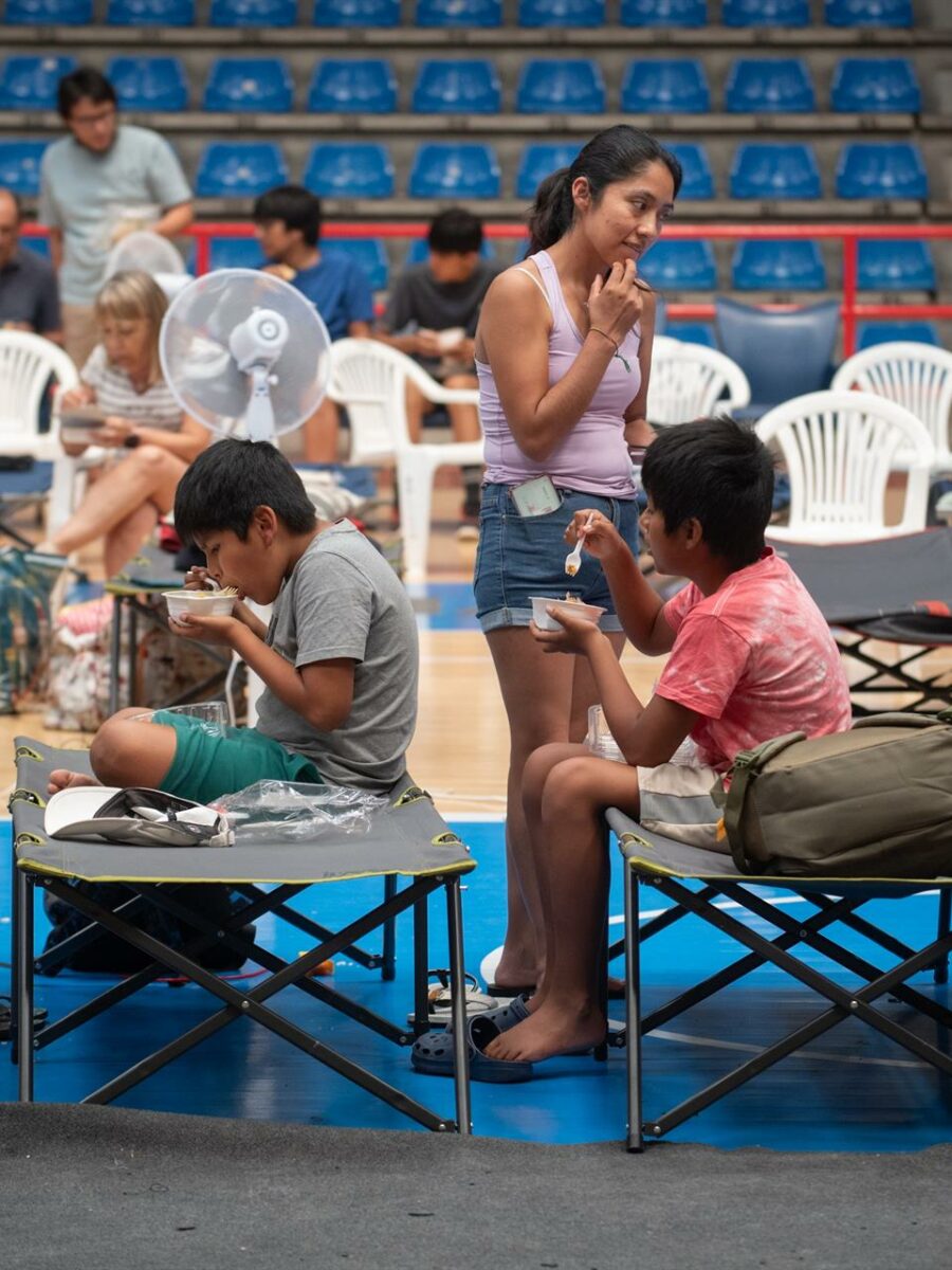 Talavera mantiene acogidas a 343 personas evacuadas por los incendios tras los realojos de nueve municipios
