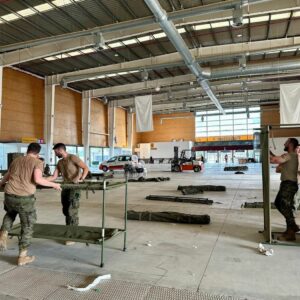 Talavera desmonta su dispositivo de acogida después de que los evacuados por el incendio regresen a sus casas