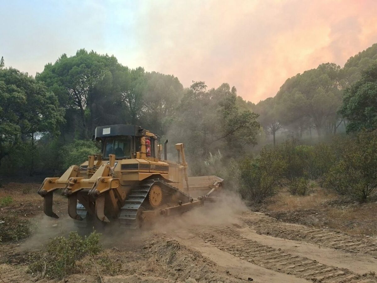 El incendio de Almorox baja a situación operativa de nivel 0 tras ocho días activo