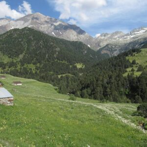 La Guardia Civil rescata a una vecina de Toledo accidentada en unas pozas del Pirineo oscense