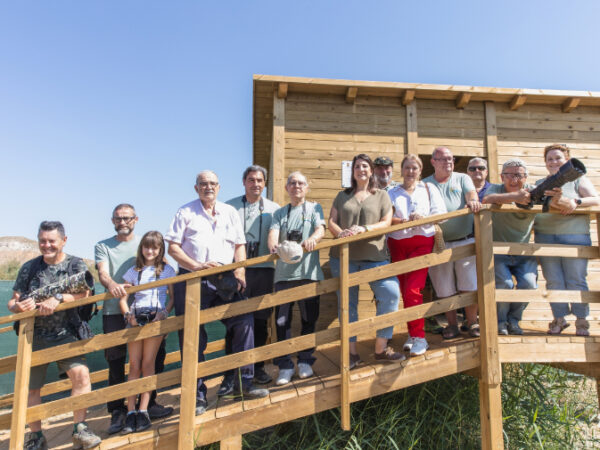 La Guardia estrena un observatorio de aves accesible para "impulsar" el turismo de naturaleza