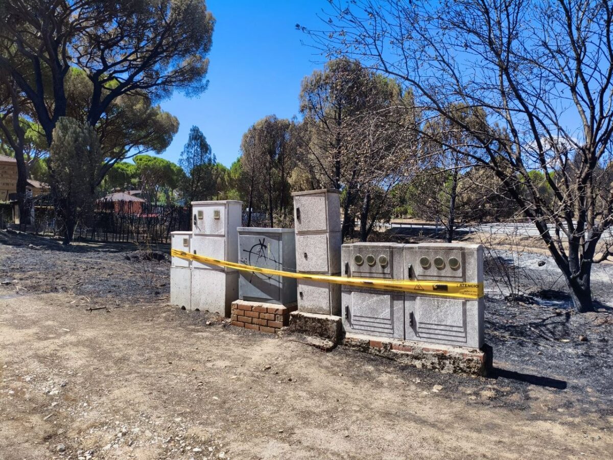 Las cenizas de Almorox, el miedo y la incertidumbre: el relato de un incendio entre pinos y viviendas