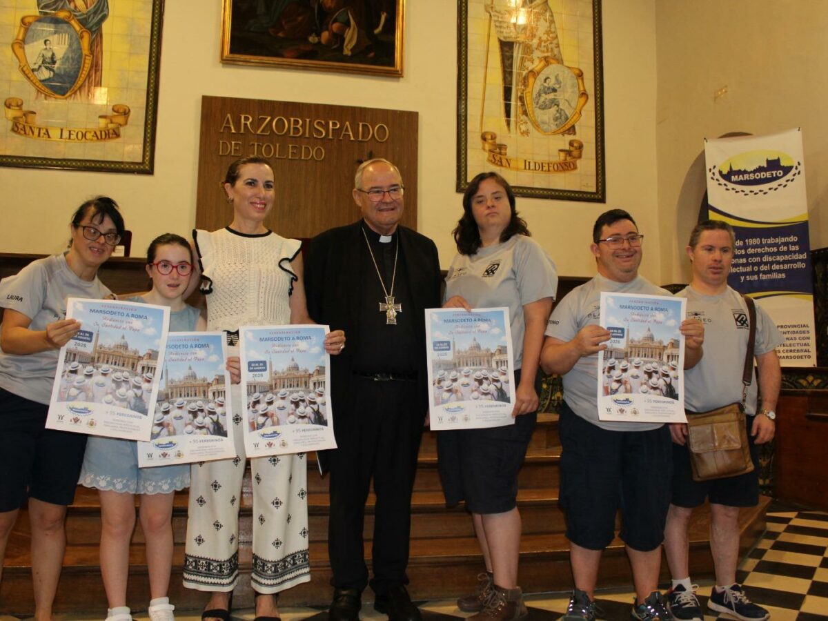 León XIV recibirá en el Vaticano a más de un centenar de personas vinculadas a la discapacidad intelectual en Toledo