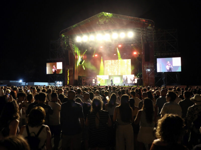 Los conciertos llenan la Peraleda y la plaza del Ayuntamiento durante las fiestas de agosto de Toledo