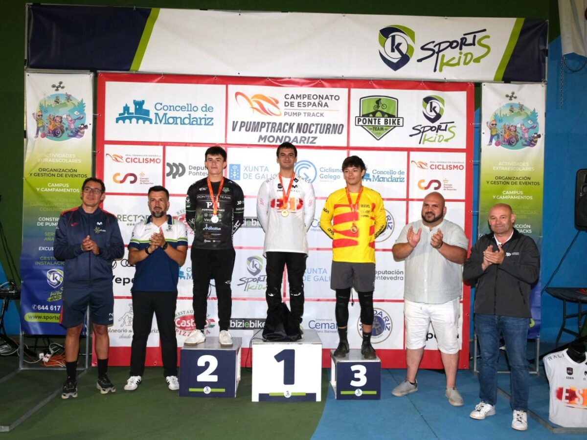 Ángel Heras y Aiby Hiniesto se proclaman campeones de España de Pump Track con la selección de Castilla-La Mancha
