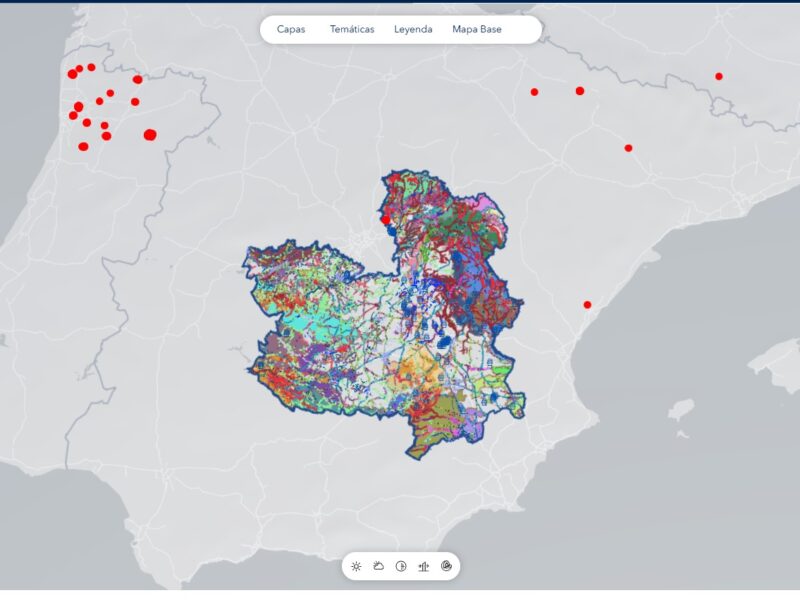 El Centro Cartográfico de Castilla-La Mancha digitaliza e integra todos los mapas de la región en su nueva web