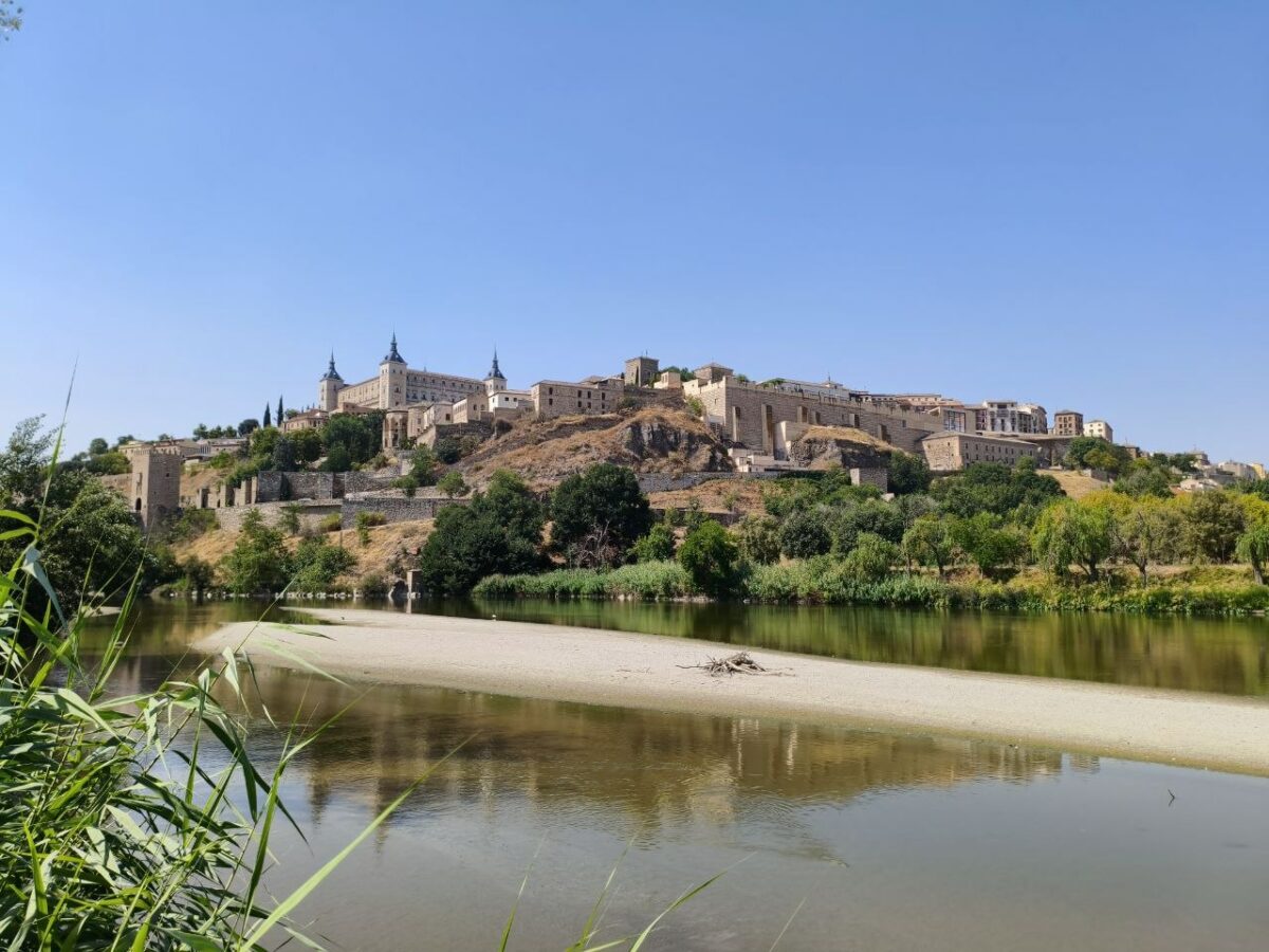 El caudal del río Tajo en Toledo cae de nuevo por debajo del mínimo ecológico