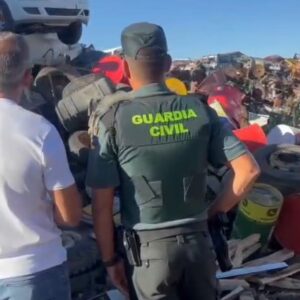 26 infracciones y 37 kilos de cobre robado en una operación en chatarrerías de La Sagra