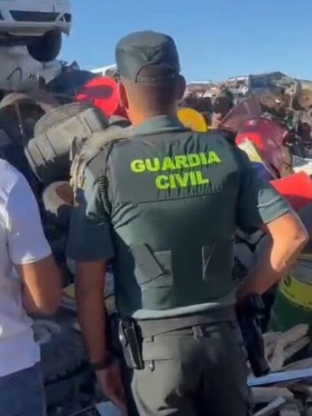 26 infracciones y 37 kilos de cobre robado en una operación en chatarrerías de la Sagra