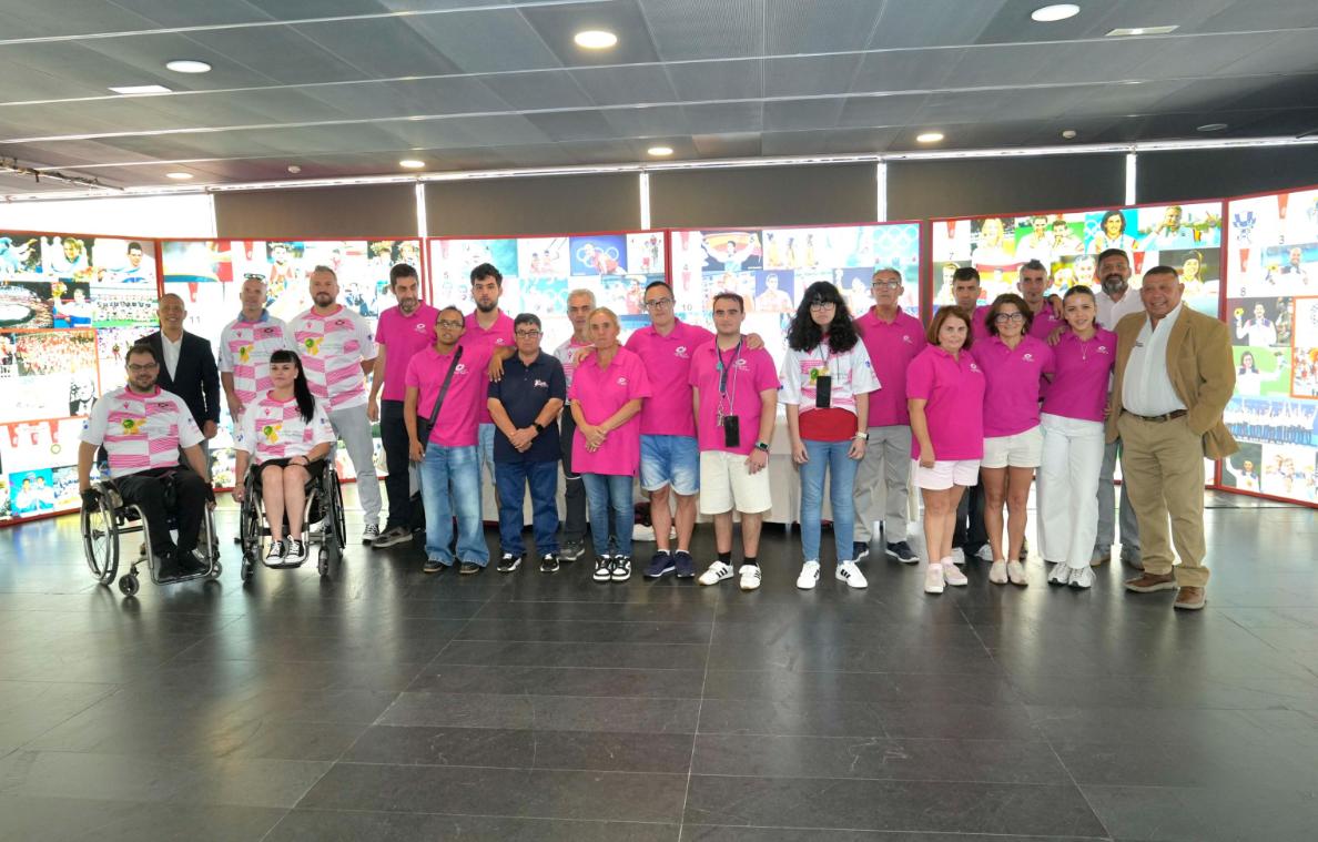 El Quijote Rugby Club lleva su modelo de deporte inclusivo al Comité Olímpico Español