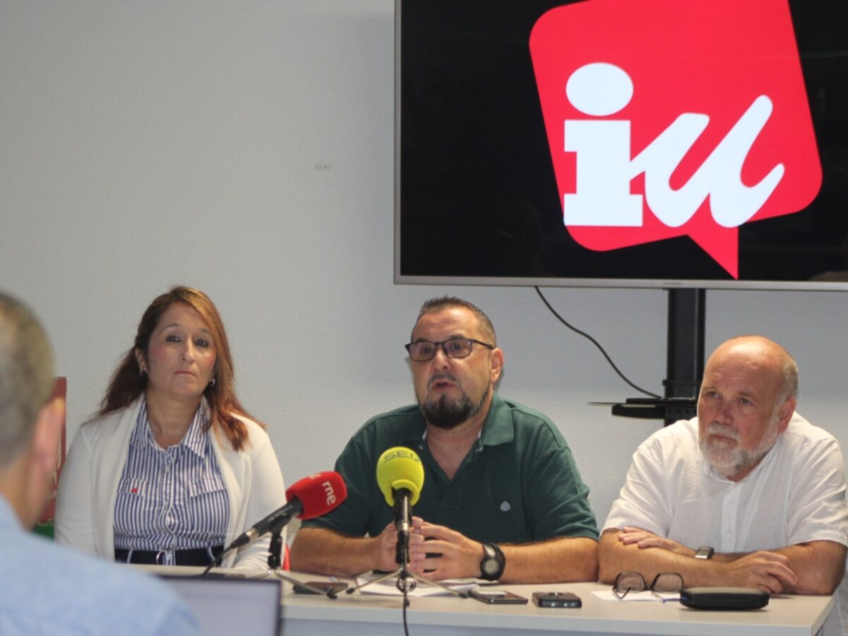 Izquierda Unida descarta las confluencias en la provincia de Toledo e irá con sus propias siglas