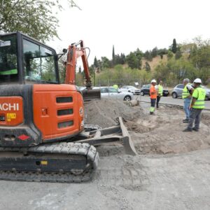 Comienzan las obras de la intersección entre el Circo Romano, el Cristo de la Vega y Mas del Rivero