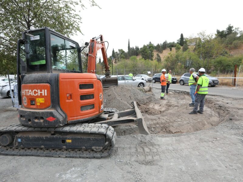 Comienzan las obras de la intersección entre el Circo Romano, el Cristo de la Vega y Mas del Rivero