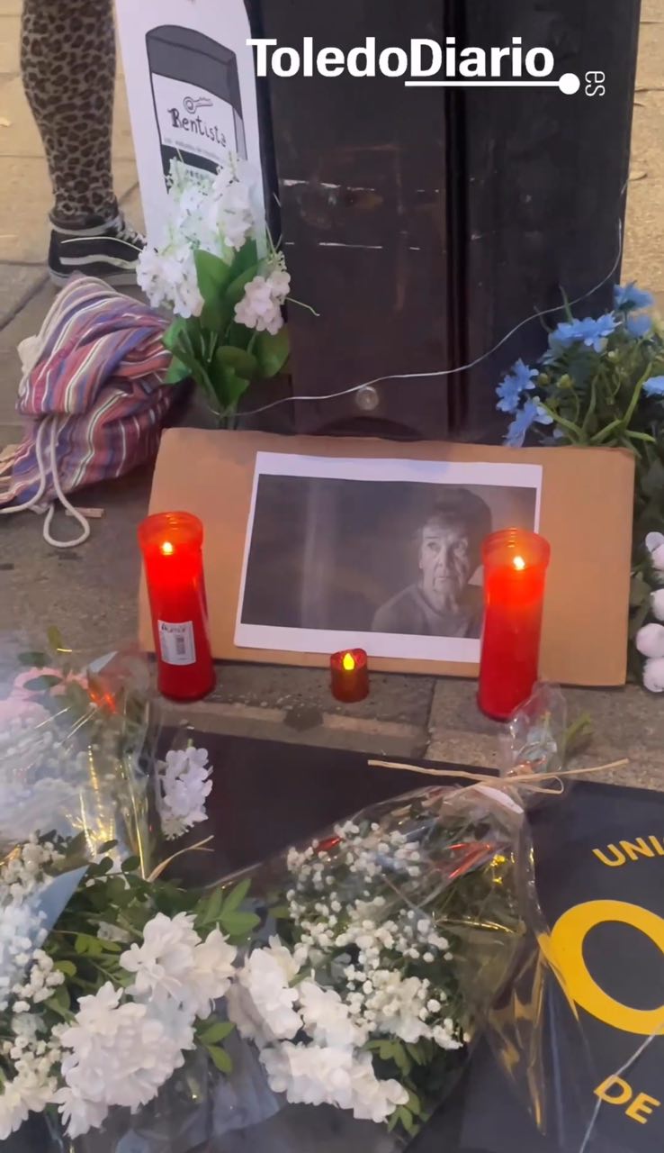 "Que nadie más tenga que dar su vida para tener un sitio donde vivir": Toledo despide a Maricarmen y recoge su última lucha