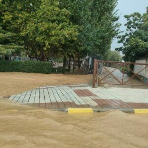 Urda evalúa "importantes daños" tras las inundaciones, que no afectan al colegio o el centro de salud