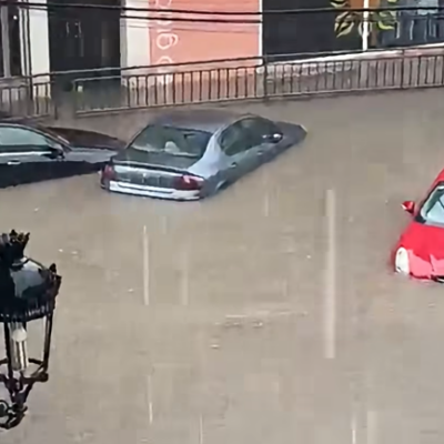 Calles inundadas en Quintanar de la Orden: hasta 34 avisos en la tarde del sábado
