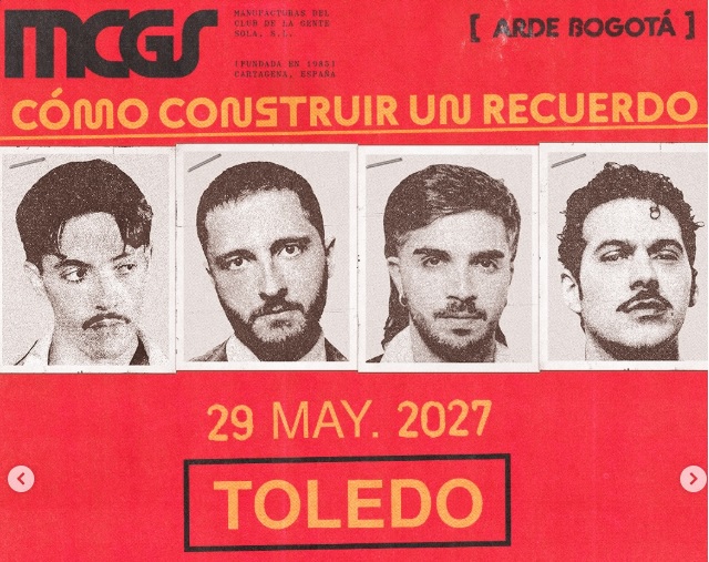 Arde Bogotá, plato fuerte de los conciertos del Corpus en la Peraleda para mayo de 2027