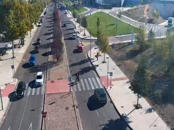 Cortes nocturnos de tráfico en la calle Río Guadiana de Toledo por obras de asfaltado hasta el jueves