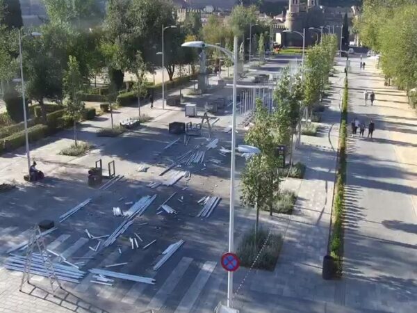 El PP reprocha a la Junta que "incumpla" el desmontaje de Farcama: "Tendría que estar abierto al tráfico desde las 6.00 horas"